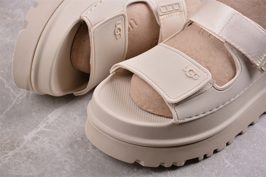 UGG [GG DAZZLING GOLD DOPAMINE SANDALS GREY]-[WOMAN:35-40] - Image 7