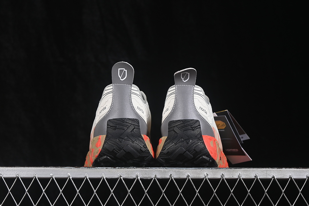 Norda [001 DYNEEMA ANTI SLIP CASUAL RUNNING SHOES WHITE/GREY/RED]-[WOMAN:36-39]-[MAN:40-45] - Image 14