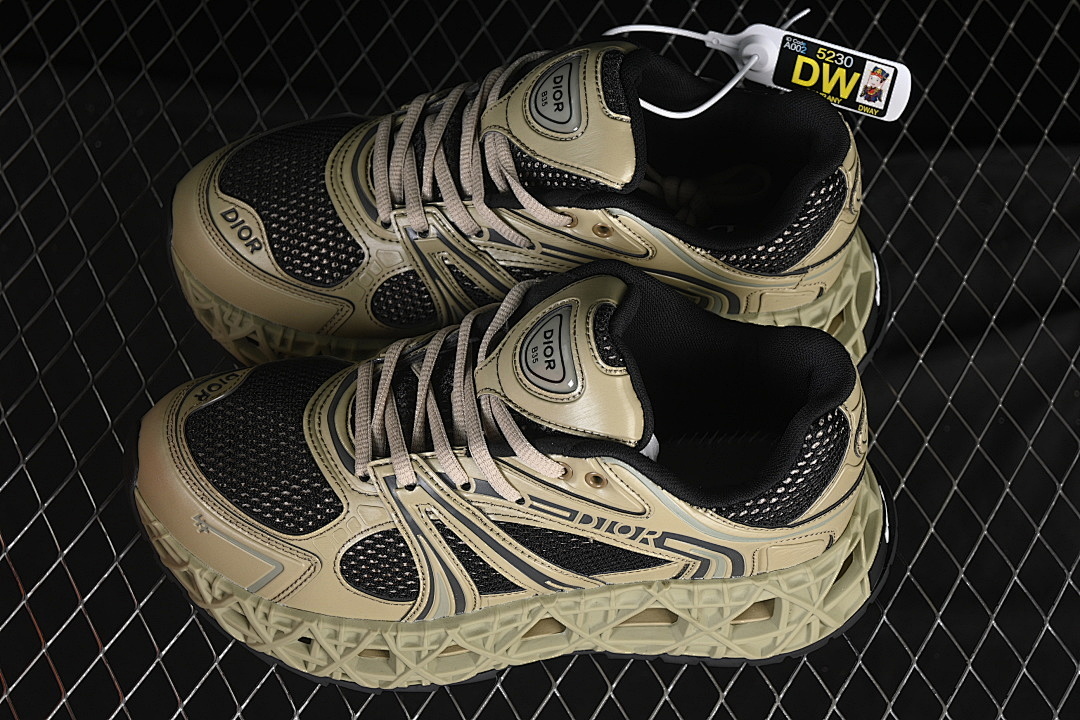 Dior [LOW-TOP CASUAL SPORTS SHOES BROWN/BLACK/BROWN]-[WOMAN:36-39]-[MAN:40-46] - Image 11