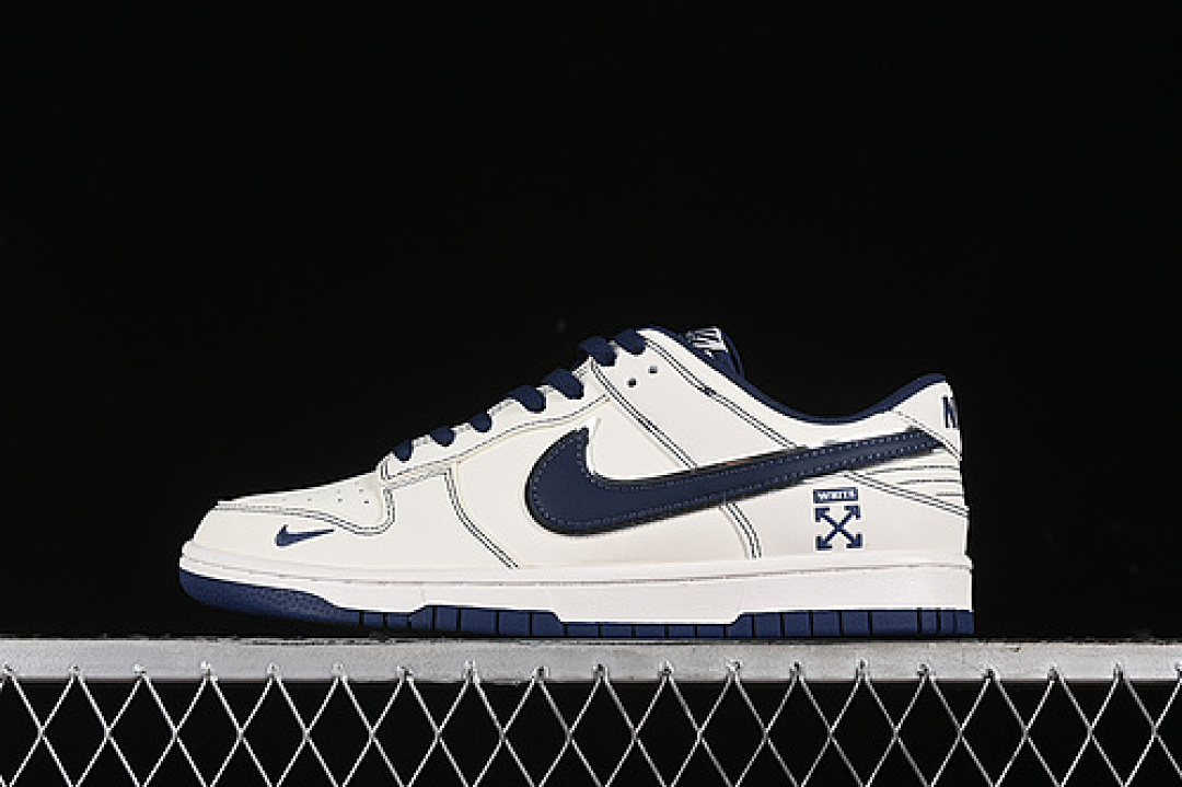 Off-White Nike SB DUNK LOW OFF-WHITE OFF WHITE/BLUE · DJ2024-011, photo 1
