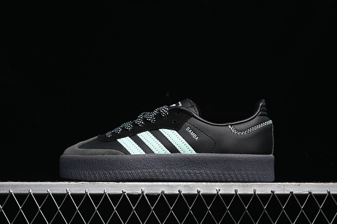Adidas [IE9110]-[SAMBA W CORE BLACK/HAZY GREEN/CARBON]-[WOMAN:36-39]-[MAN:40-45], photo 1