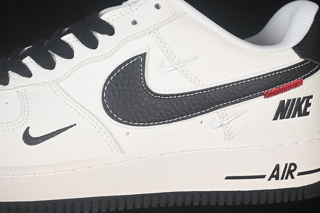Nike [DN9688-101]-[AIR FORCE 1 07 LOW CASUAL SNEAKERS WHITE/BLACK/WHITE]-[WOMAN:36-39]-[MAN:40-45] - Image 8