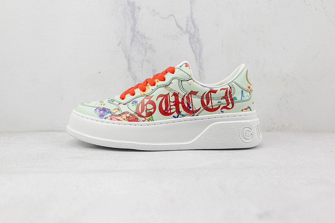 Unbranded [GU*CCI SCREENER GG HIGH-TOP SNEAKER MULTI-COLOR/WHITE]-[WOMAN:35-39]-[MAN:40-44], photo 1