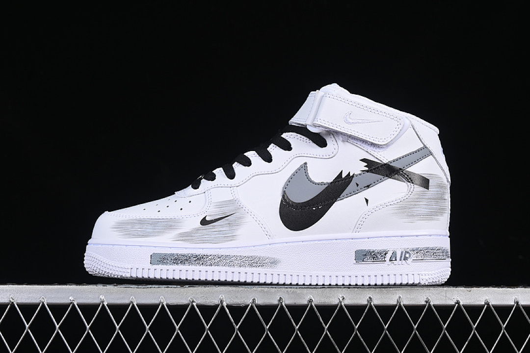 Nike Nike AIR FORCE 1 07 MID WHITE/BLACK/GREY · ZH0316-053, photo 1