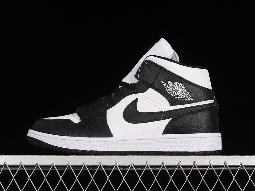 Jordan [DR0501-101]-[AIR JORDAN 1 MID SE HOMAGE WHITE/BLACK/WHITE]-[WOMAN:36-39]-[MAN:40-47.5], photo 1