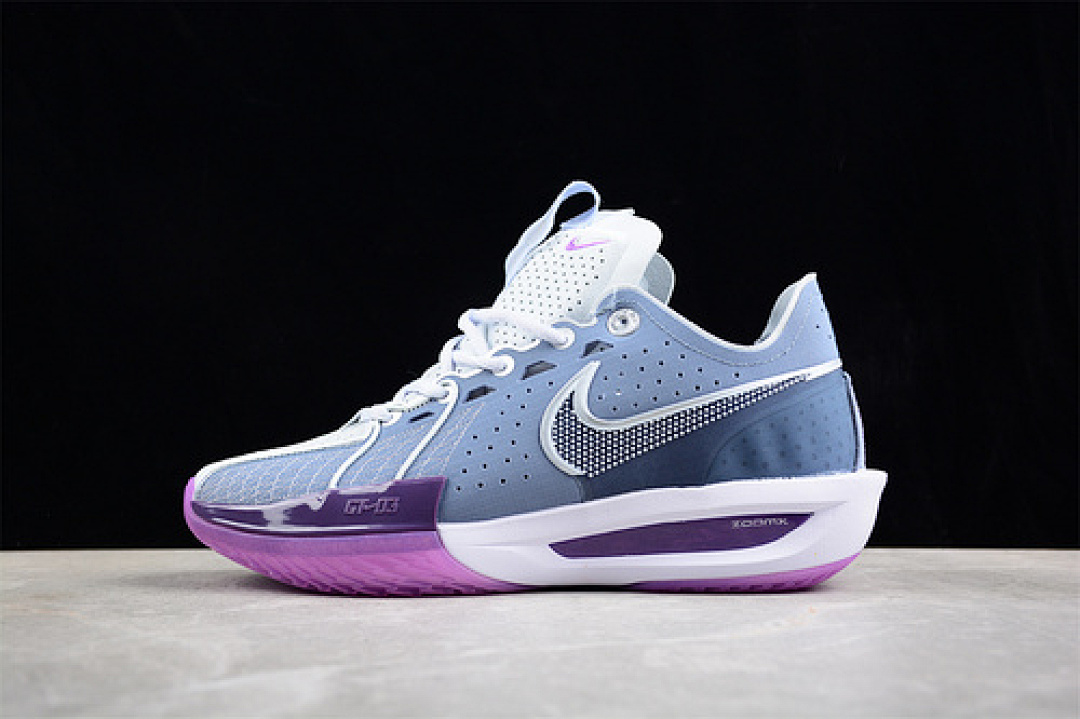 Purple AIR ZOOM G.T.CUT 3 EP WHITE/BLUE/PURPLE · DV2918-400, photo 1