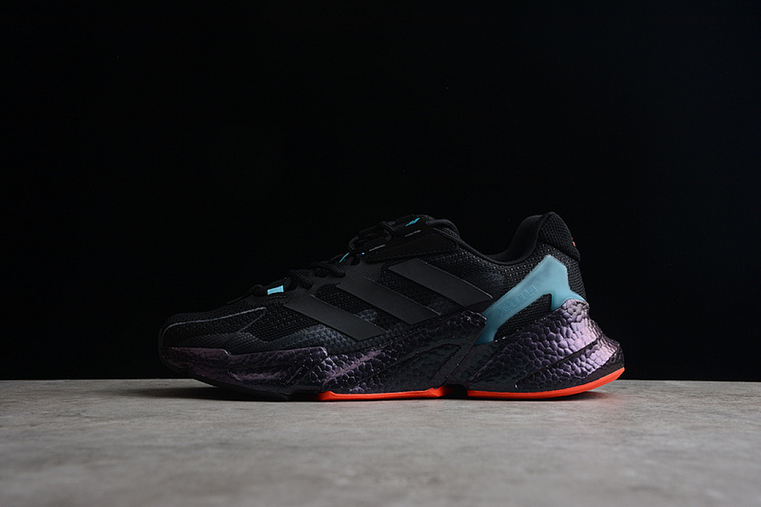 Unbranded [S23665]-[X9000L4 SHOES CORE BLACK/CORE BLACK/PULSE AQUA]-[WOMAN:36-39]-[MAN:40-45], photo 1