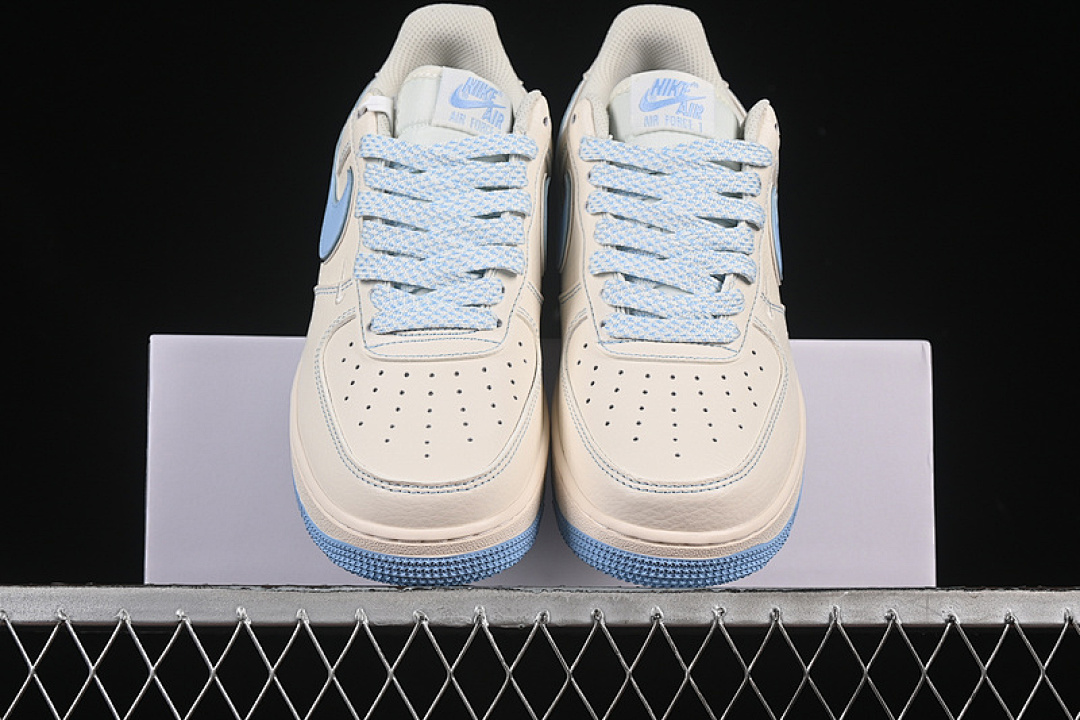 Nike [CW2288-111]-[AIR FORCE 1 07 LOW WHITE/BLUE]-[WOMAN:36-39]-[MAN:40-45] - Image 13