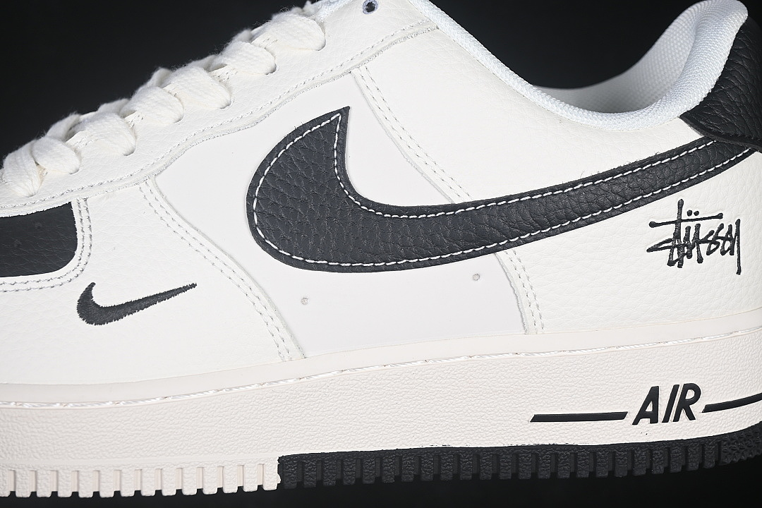 Nike [DN9688-152]-[AIR FORCE 1 07 LOW CASUAL SNEAKERS WHITE/BLACK]-[WOMAN:36-39]-[MAN:40-45] - Image 8