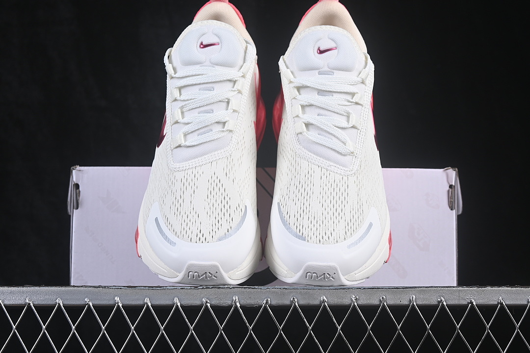 Unbranded [IO9884-110]-[AIR MAX 270 PREMIUM CASUAL RUNNING SHOES RED/PINK/WHITE]-[WOMAN:36-39]-[MAN: - Image 12