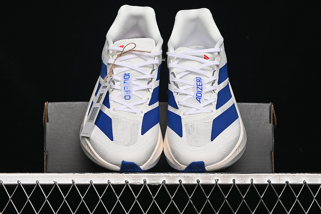 On Running [JQ1668]-[ADIZERO BOSTON 13 WHITE/BLUE/GREY]-[WOMAN:36-39]-[MAN:40-46] - Image 12