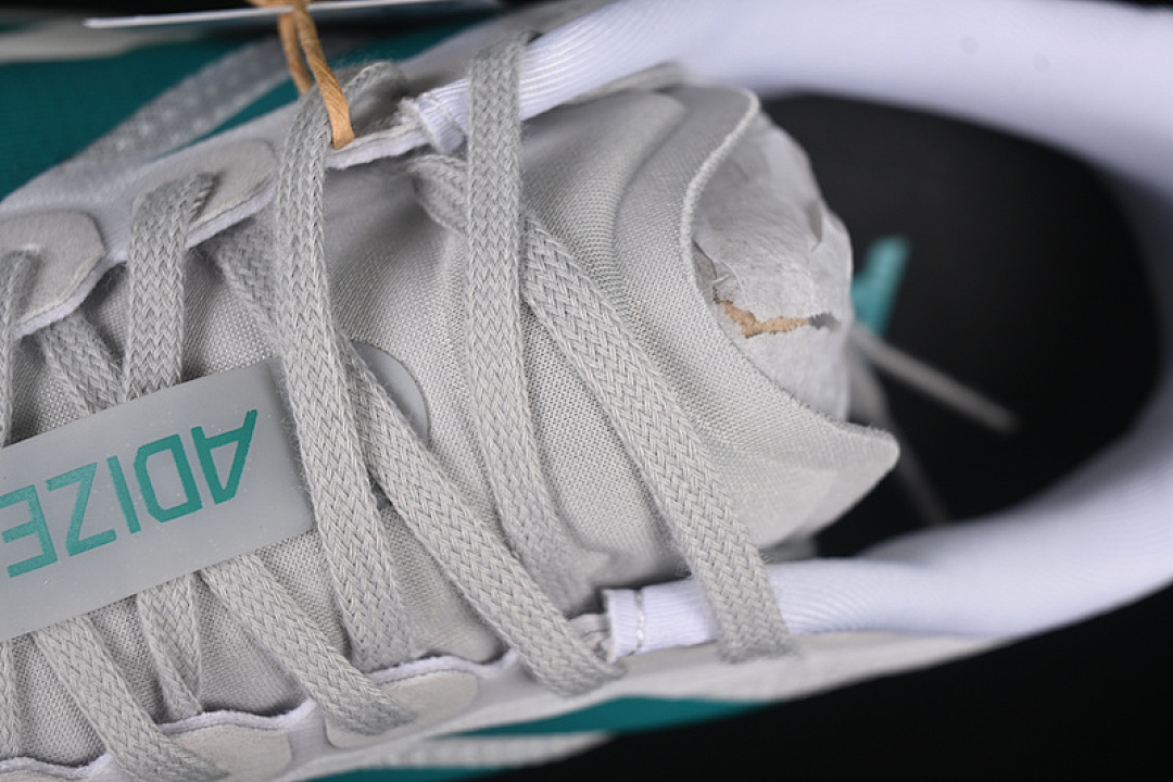 Adidas [JS4451]-[ADIZERO EVO SL WHITE/GREY/GREEN]-[WOMAN:36-39]-[MAN:40-45] - Image 9