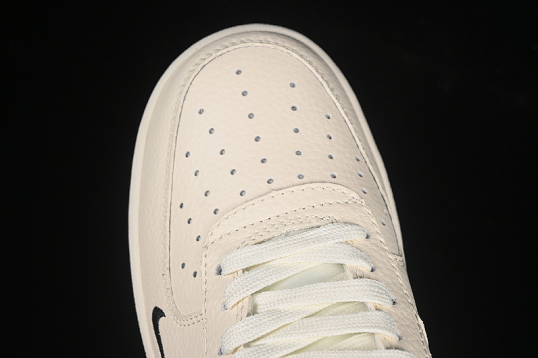Nike [DF0188-054]-[AIR FORCE 1 07 LOW JUSTDOIT BEIGE/BLACK]-[WOMAN:36-39]-[MAN:40-45] - Image 10