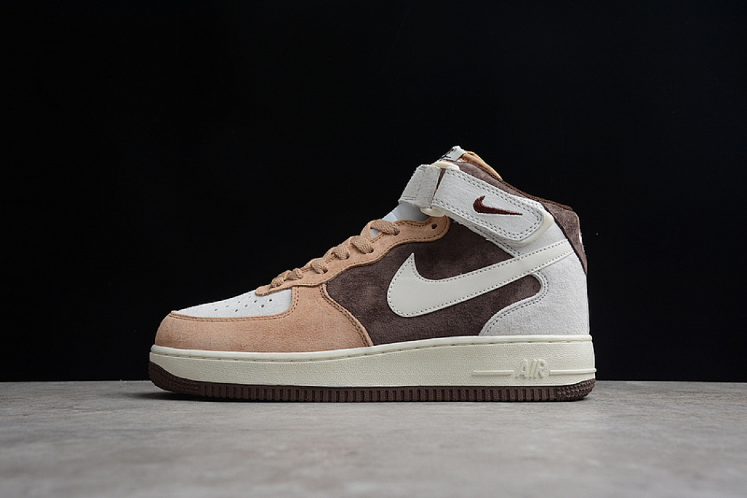 Nike [AL6896-556]-[AIR FORCE 1 07 MID COFFEE/WHITE/BROWN]-[WOMAN:36-39]-[MAN:40-45], photo 1