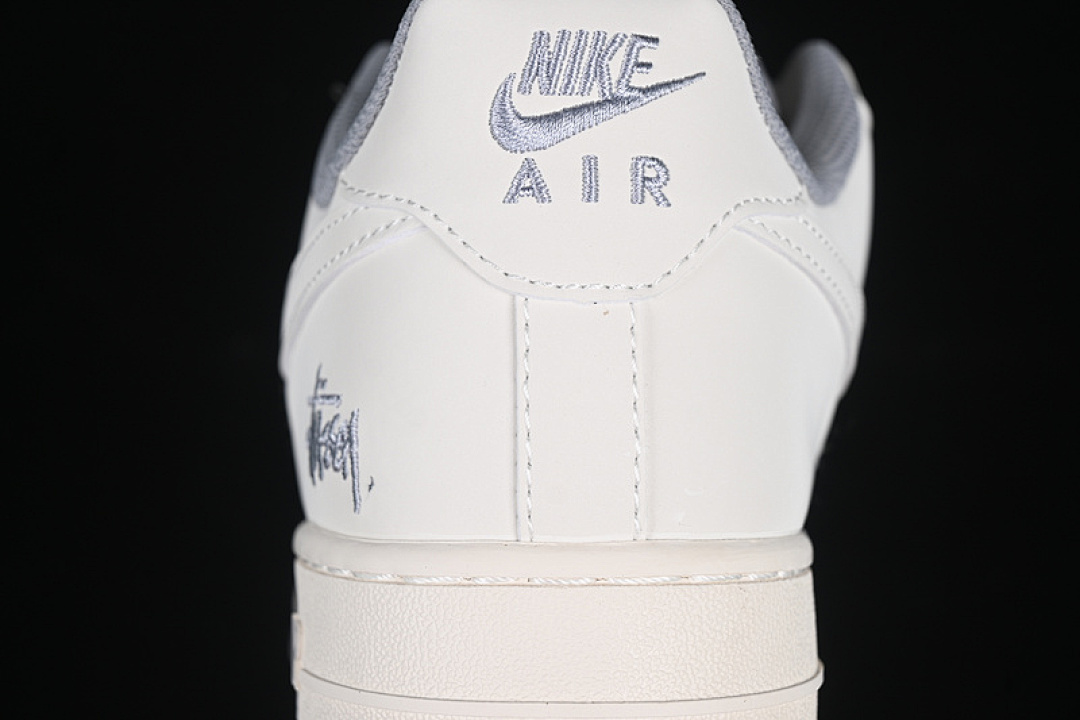 Nike [XZ6188-712]-[AIR FORCE 1 07 LOW WHITE/GREY]-[WOMAN:36-39]-[MAN:40-45] - Image 7