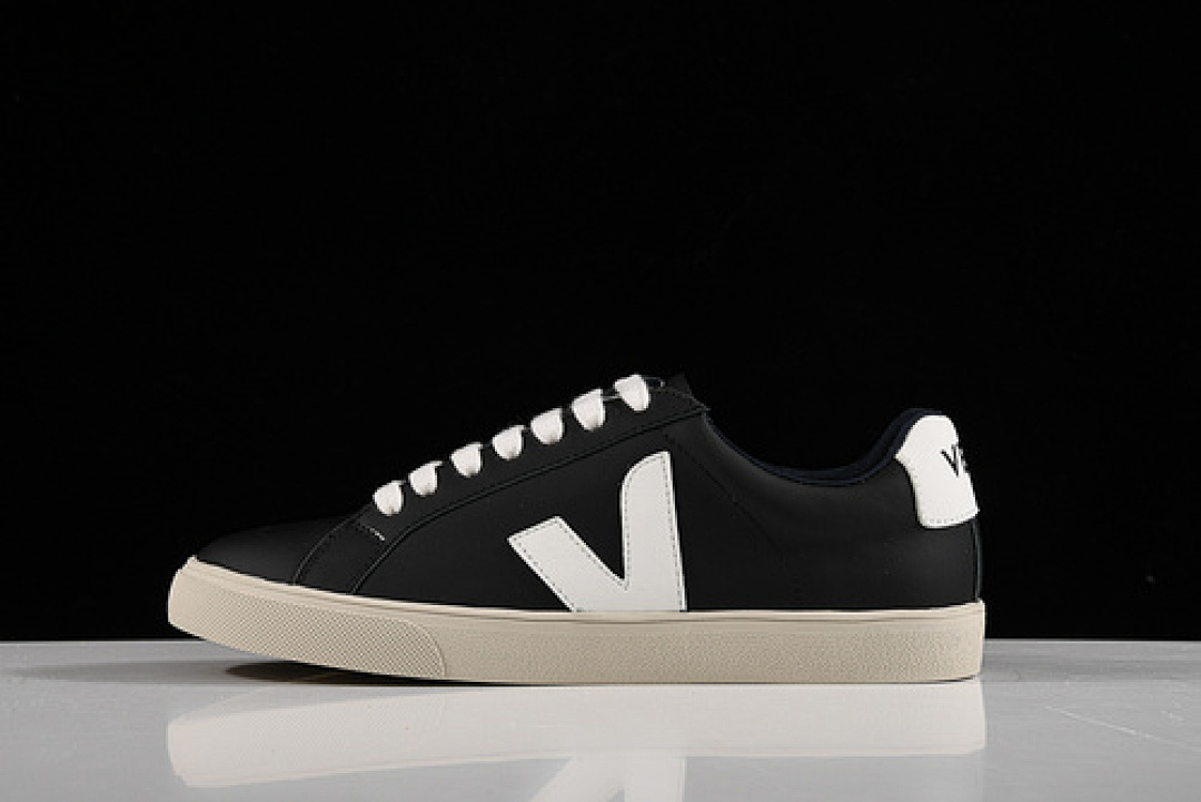 [VE*JA LEATHER EXTRA SNEAKERS BLACK/WHITE]-[WOMAN:35-39]-[MAN:40-44], photo 1