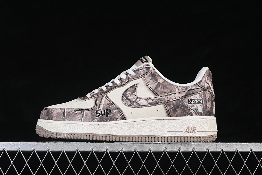 Nike [DF0188-125]-[AIR FORCE 1 07 LOW WHITE/GREY]-[WOMAN:36-39]-[MAN:40-45] - Image 2