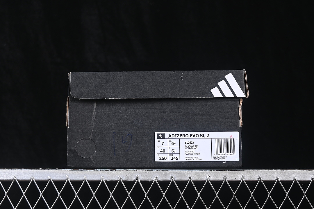 Adidas [SL2603]-[EVO 2 SL BREATHABLE RUNNING SHOES BLACK/INKINESS]-[WOMAN:36-39]-[MAN:40-45] - Image 11