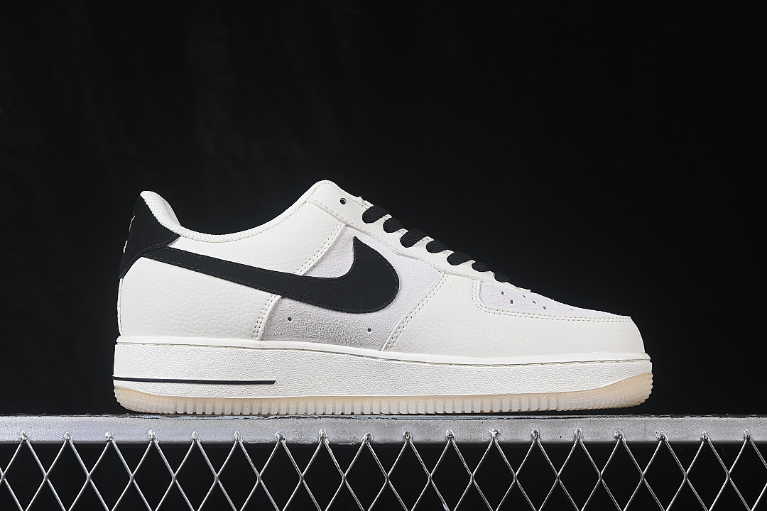 Nike [DD1982-354]-[AIR FORCE 1 07 LOW CASUAL SNEAKERS BLACK/WHITE]-[WOMAN:36-39]-[MAN:40-45] - Image 15