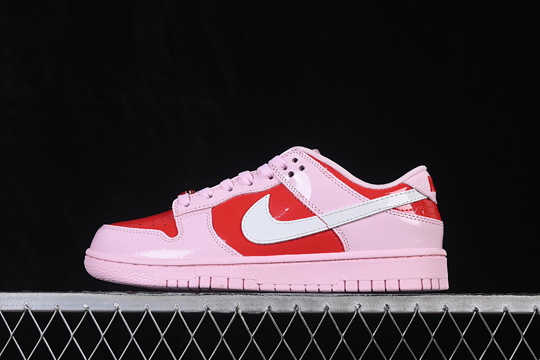 Nike DUNK LOW PINK FOAM/LIGHT CRIMSON/SUMMIT WHITE · IQ0218-663, photo 1