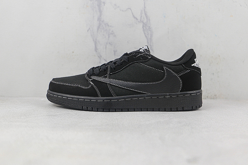 Jordan TRAVIS SCOTT X AIR Jordan 1 LOW OG BLACK/BLACK/BLACK · DM7866-168, photo 1