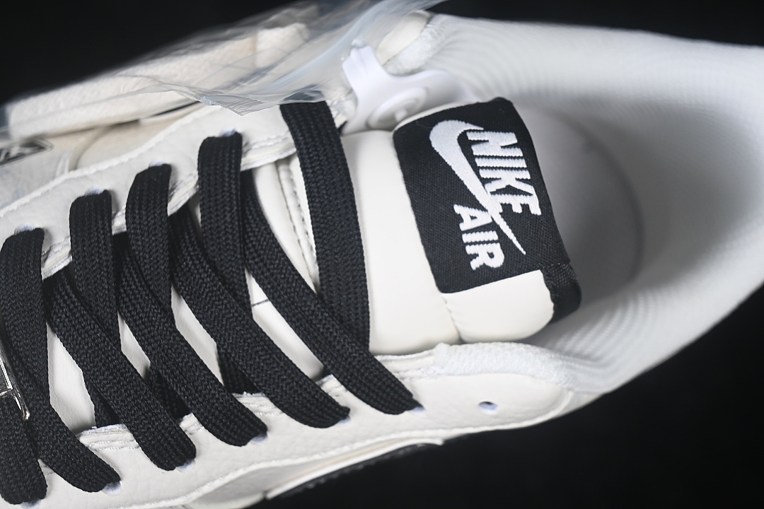 Nike [MM3399-838]-[AIR FORCE 1 07 LOW CASUAL SNEAKERS BLACK/WHITE]-[WOMAN:36-39]-[MAN:40-45] - Image 8
