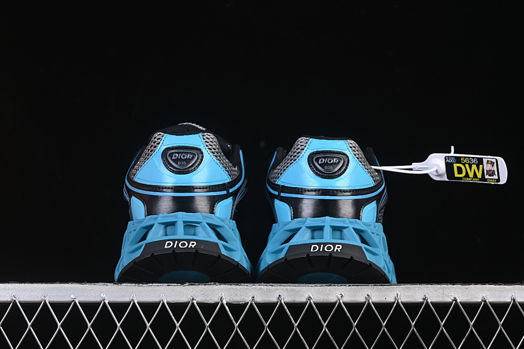 Dior [LOW-TOP CASUAL SPORTS SHOES BLUE/BLACK]-[WOMAN:36-39]-[MAN:40-46] - Image 14