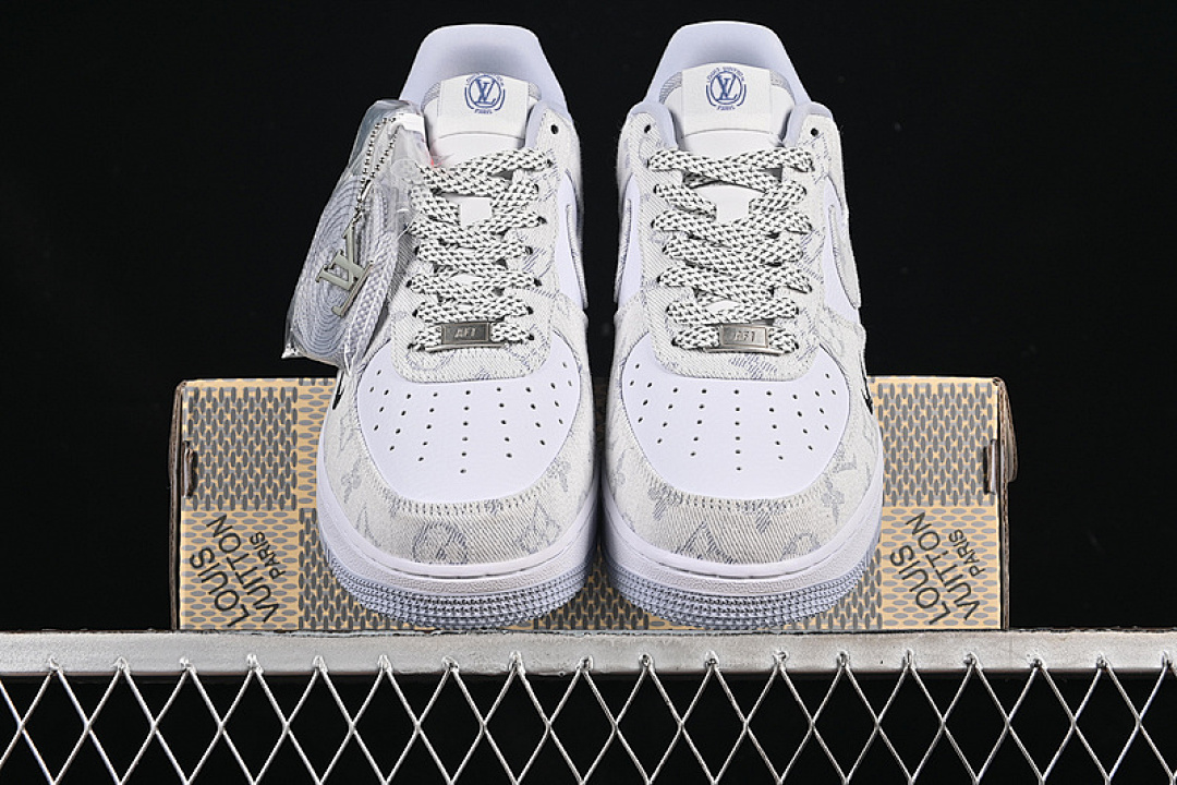 Nike [SC0601-552]-[AIR FORCE 1 07 LOW LV GREY/BLACK/WHITE]-[WOMAN:36-39]-[MAN:40-45] - Image 12