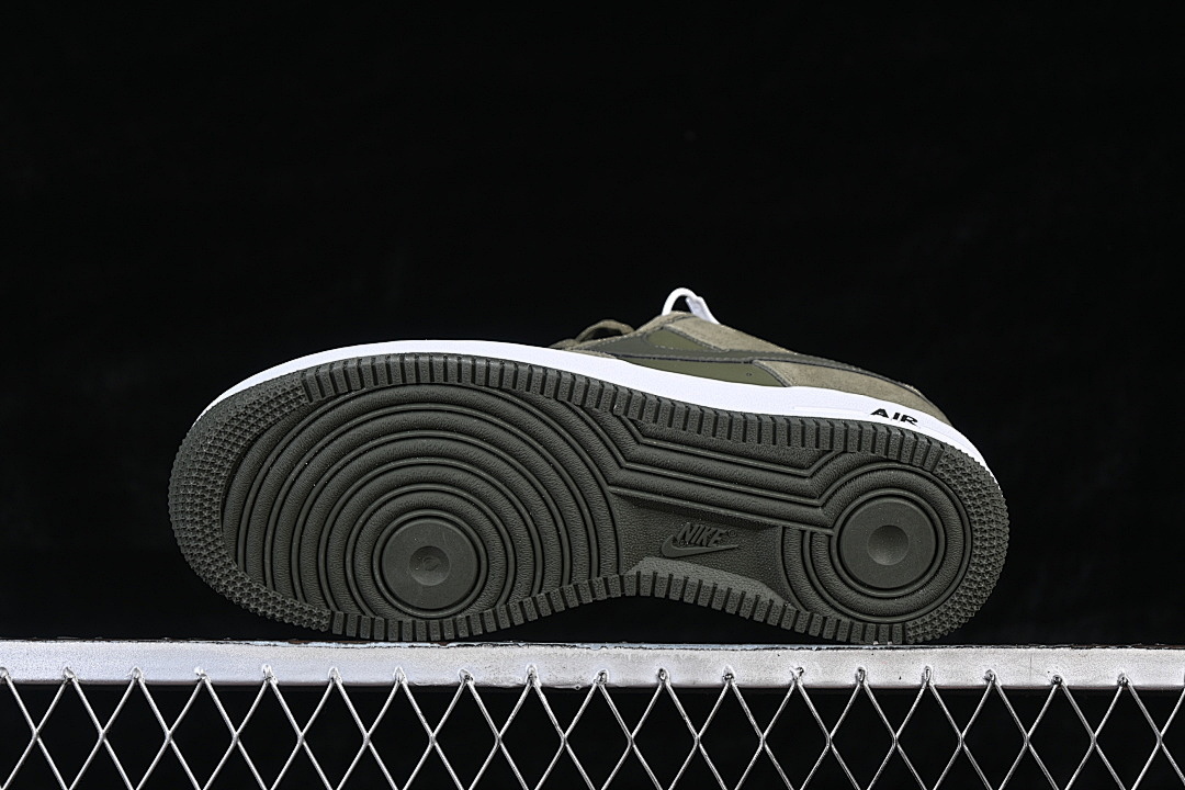 Nike [IB6388-200]-[AIR FORCE 1 07 LOW CASUAL SNEAKERS ARMY GREEN/WHITE]-[WOMAN:36-39]-[MAN:40-45] - Image 14