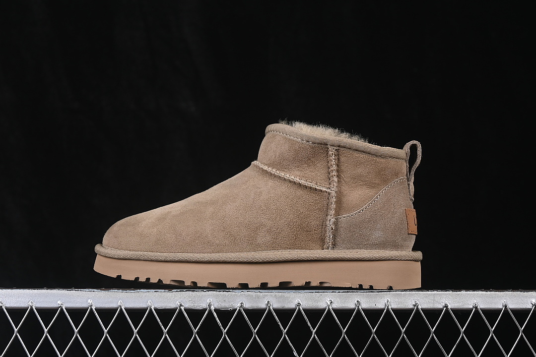 Unbranded [1116109]-[CLASSIC ULTRA MINI ANKLE BOOTS BROWN/LIGHT BROWN]-[WOMAN:35-39]-[MAN:40], photo 1