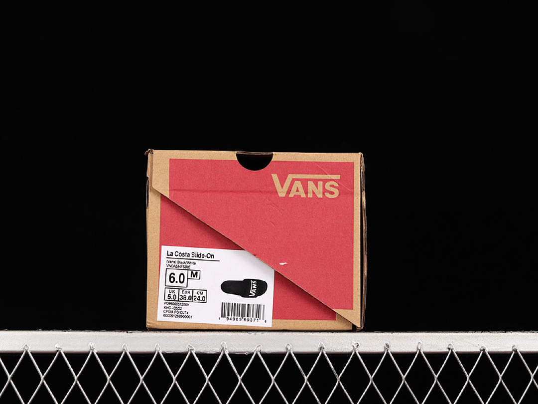 Vans [VN0A5HF5IX6]-[LA COSTA SLIDE-ON BLACK/BLACK/WHITE]-[WOMAN:35-39]-[MAN:40-44] - Image 8
