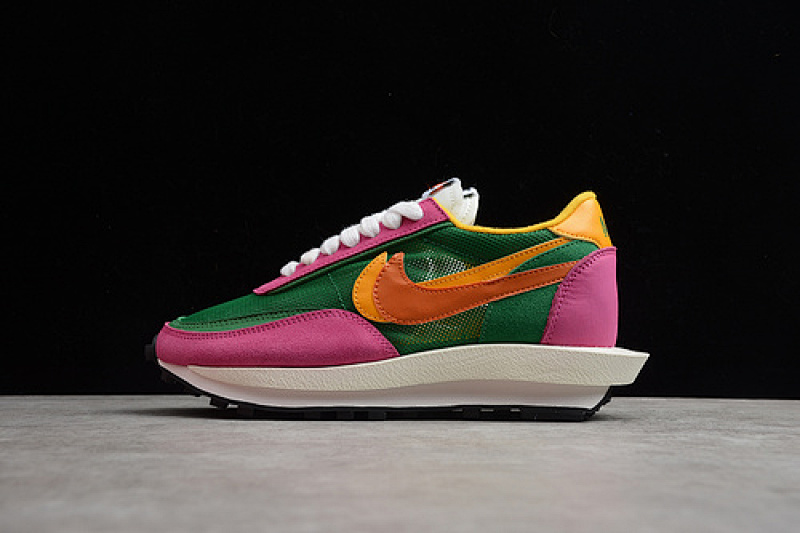 Sacai TOP Sacai X LDV WAFFLE PINE GREEN/CLAY ORANGE-DEL SOL · BV0073-301, photo 1