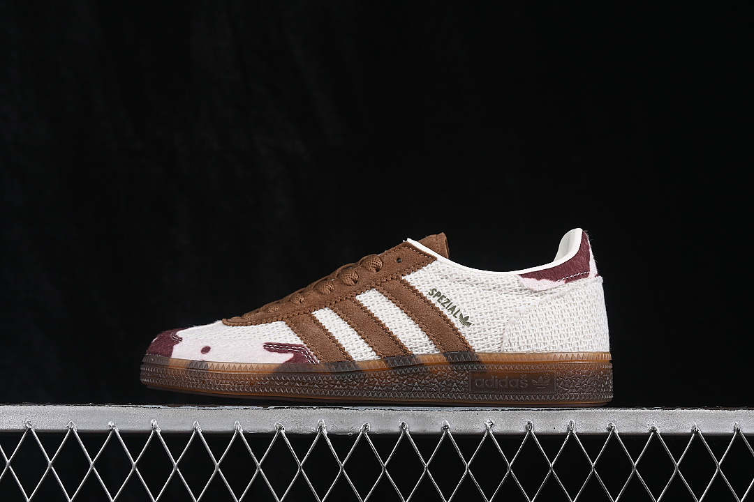 Unbranded [IH4588]-[HANDBALL SPEZIAL RETRO CASUAL SNEAKERS COFFEE/WHITE]-[WOMAN:36-39]-[MAN:40-45], photo 1