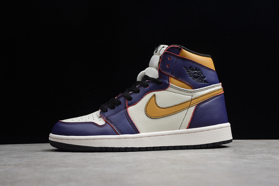 Jordan [CD6578-507]-[AIR JORDAN 1 RETRO HIGH OG LA TO CHICAGO PURPLE/UNIVERSITY GOLD]-[MAN:40-46]-[1.3-240], photo 1