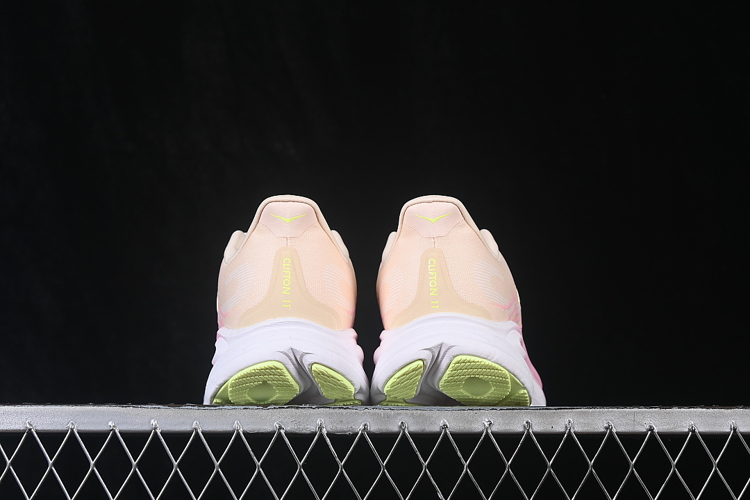 On Running [1176573-TWW]-[ONE ONE CLIFTON 11 PINK/GREEN/WHITE]-[WOMAN:36-39]-[MAN:40-41] - Image 14