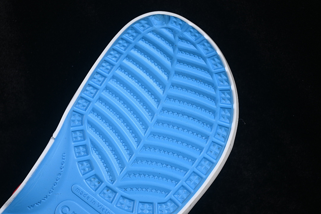 Crocs [CASUAL SLIP-ON SHOES BLUE/RED/BLUE]-[WOMAN:36-39]-[MAN:40-46] - Image 3