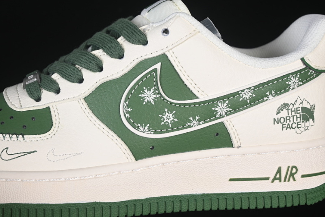 Nike [JP8028-065]-[AIR FORCE 1 07 LOW WHITE/GREEN/WHITE]-[WOMAN:36-39]-[MAN:40-45] - Image 8