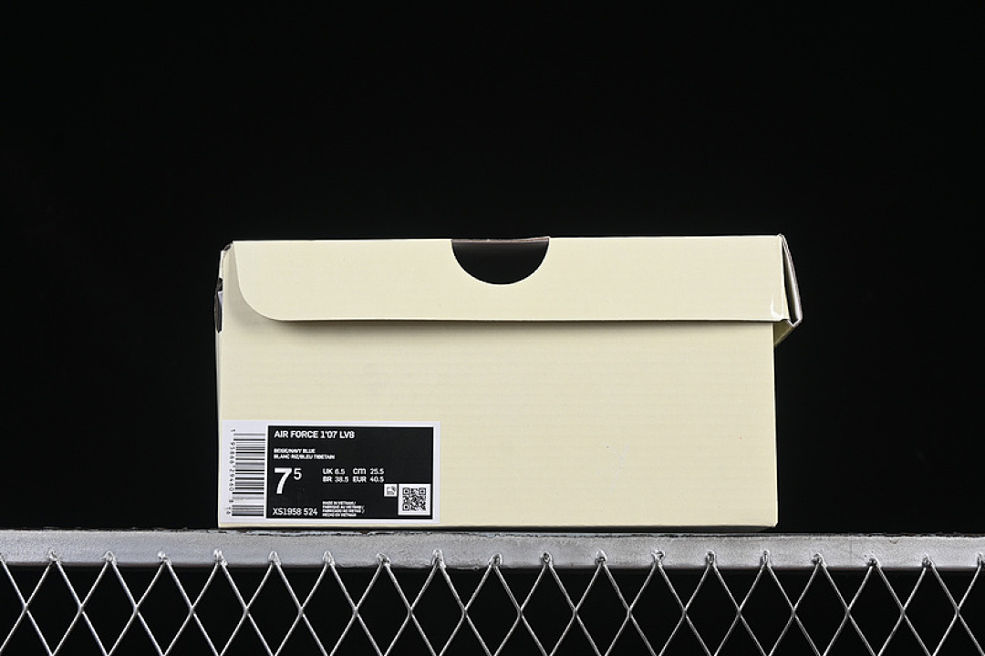 Nike [XS1958-524]-[AIR FORCE 1 07 LOW SUPREME WHITE/BLUE/GREY]-[WOMAN:36-39]-[MAN:40-45] - Image 12