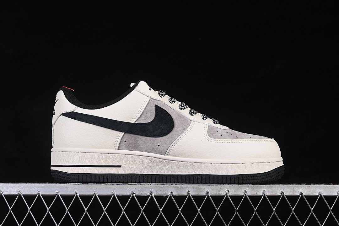 Nike [XD9314-617]-[AIR FORCE 1 07 LOW WHITE/GREY/BLACK]-[WOMAN:36-39]-[MAN:40-45] - Image 16
