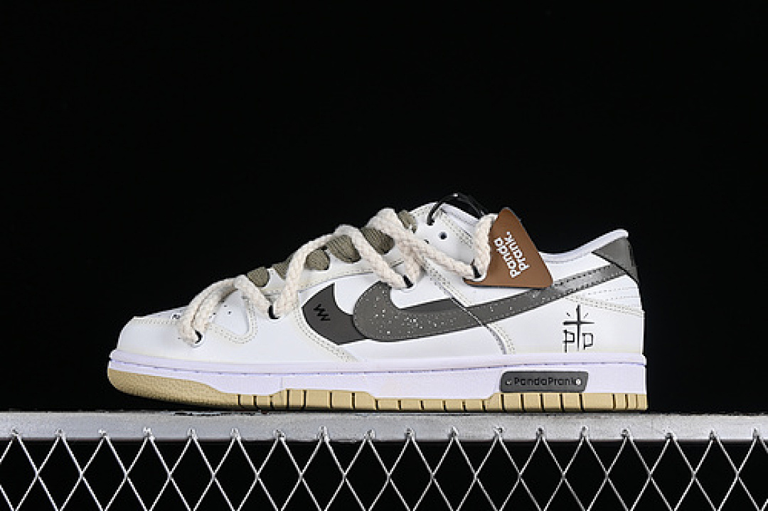 Unbranded [DV0833-100]-[DUNK LOW SB WHITE/GREY/GREEN]-[WOMAN:36-39]-[MAN:40-46], photo 1