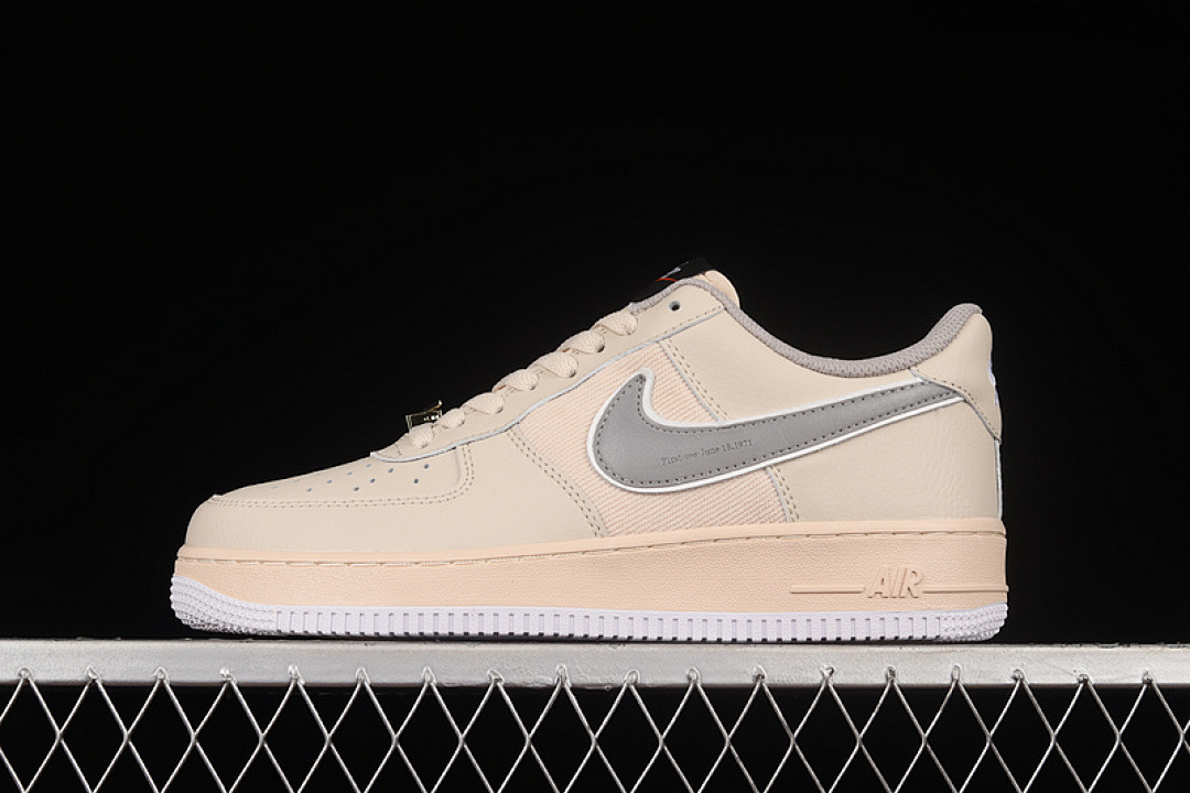 Nike [DJ7015-991]-[AIR FORCE 1 LOW RETRO SP BEIGE/SAIL/GREY]-[WOMAN:36-39]-[MAN:40-45], photo 1