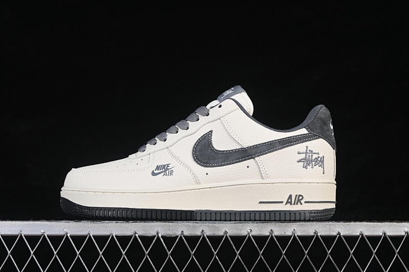 Nike Nike AIR FORCE 1 07 LOW CASUAL SNEAKERS BEIGE/BLACK · DN1688-814, photo 1