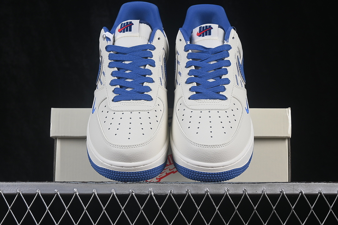 Nike [DW8806-018]-[AIR FORCE 1 07 LOW CASUAL SNEAKERS NAVY BLUE/WHITE]-[WOMAN:36-39]-[MAN:40-45] - Image 13