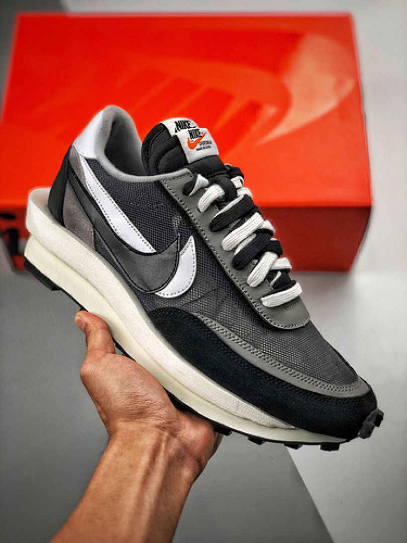 Sacai [91-89-100]-[BV0073-001]-[ST LDV WAFFLE X SACAI DARK GREY/WOLF GREY/BLACK-WHITE]-[UNISEX:36-45], photo 1