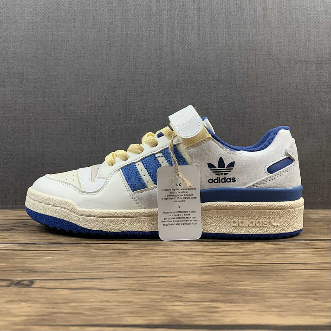Off-White [S23764]-[FORUM 84 LOW OG SHOES OFF WHITE/OFF WHITE/BRIGHT BLUE]-[WOMAN:36-39]-[MAN:40-44], photo 1