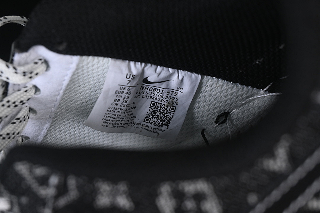 Nike [NH0601-579]-[AIR FORCE 1'07 LOW WHITE/BLACK]-[WOMAN:36-39]-[MAN:40-45] - Image 6