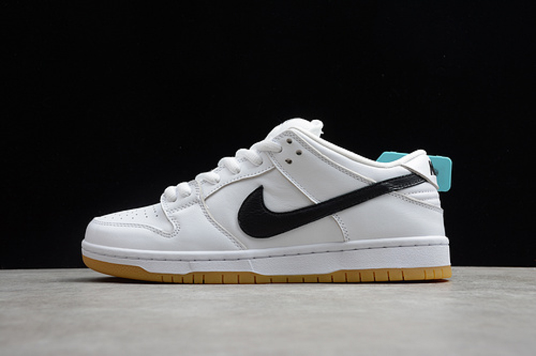 Nike SB DUNK LOW ORANGE LABEL WHITE/GUM/BLACK · CD2563-100, photo 1