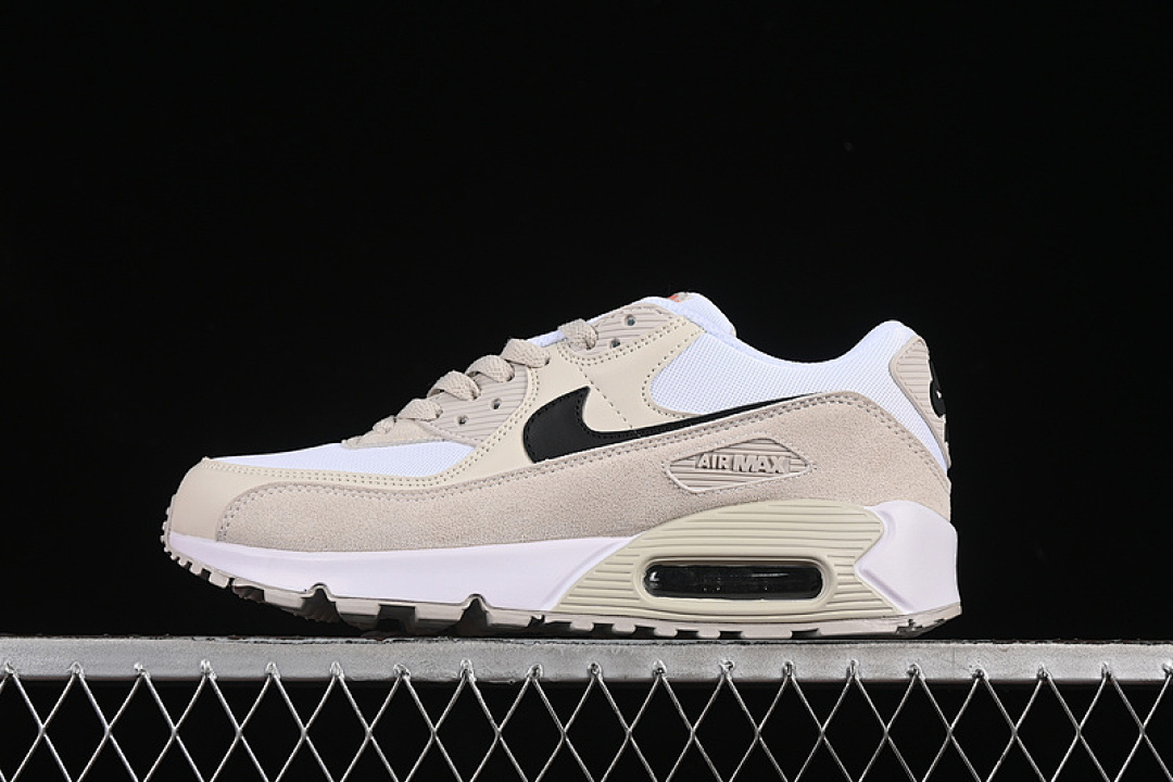 Unbranded [DH4103-100]-[AIR MAX 90 WHITE/BLACK/LIGHT BONE/TEAM ORANGE]-[WOMAN:36-39]-[MAN:40-46], photo 1