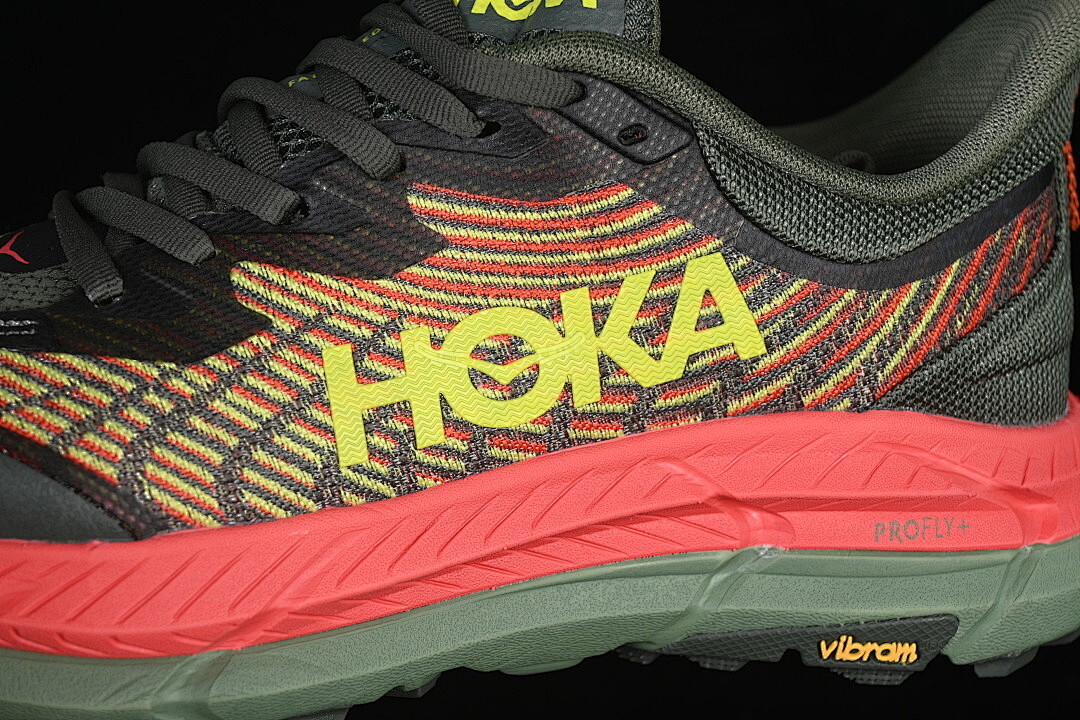 Hoka [1129930 TFST]-[MAFATE SPEED 4 RUNNING SHOES RED/BLACK/GREEN/YELLOW]-[WOMAN:36-39]-[MAN:40-45] - Image 7
