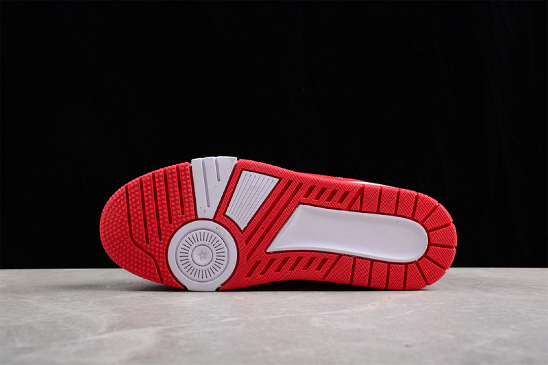 Louis Vuitton [L*V 2022 TRAINER SNEAKERS RED/WHITE/RED]-[WOMAN:36-39]-[MAN:40-46] - Image 12